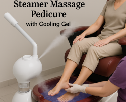 FIFTEEN - Minute Aroma Oil Steamer Massage Pedicure